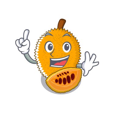 Maskot kase parmak tatlı gac meyve