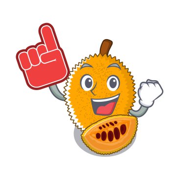 Maskot kase köpük parmak tatlı gac meyve