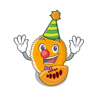 Maskot kase Palyaço tatlı gac meyve