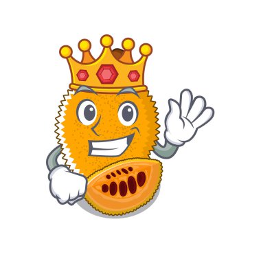 Maskot kase Kral tatlı gac meyve