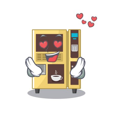 Bir karakter aşk kahve otomat
