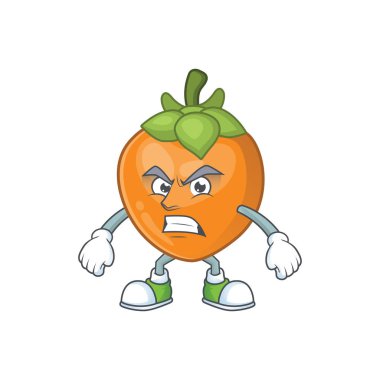 Çığlık trabzon çizgi film karakteri maskot ile izole