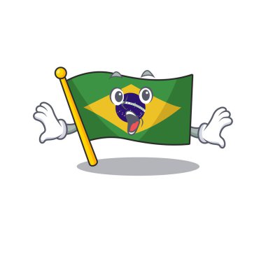 Sürpriz brezilya bayrağı karakter direğine kaldırdı