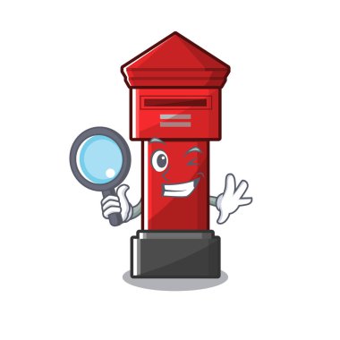 Dedektif Pillar kutusu karakter duvarsopaları