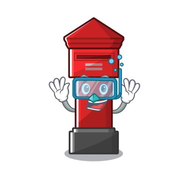 Dalış Ayağı kutusu karakter duvar sopalarla