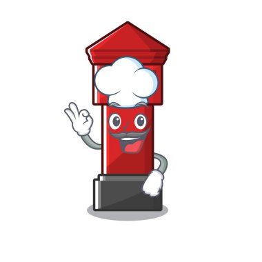 Chef Pillar kutusu karakter duvarsopaları