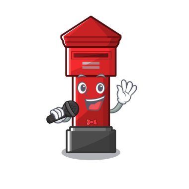 Mamaskot izole singing sütun kutusu