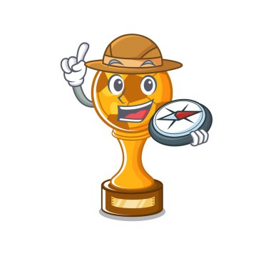 Karikatür çekmecesinde Explorer futbol kupası