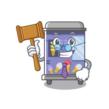 Yargıç dondurma otomat bir karakter