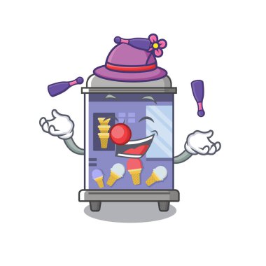 Hokkabazlık dondurma otomat bir karakter