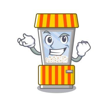 Bir karakterde başarılı patlamış mısır otomatı