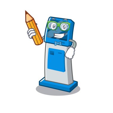 Karikatür şeklinde öğrenci bilgileri dijital kiosk