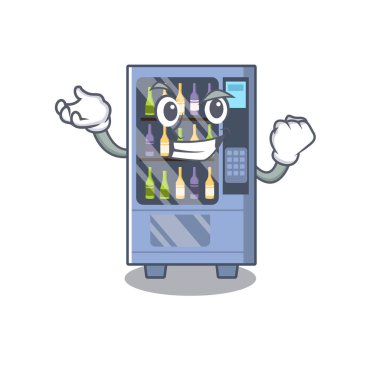 Bir maskot üzerinde başarılı şarap otomat