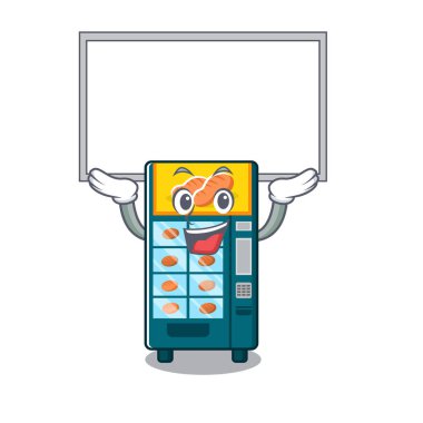 Up board fırın otomat karikatür izole