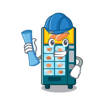 Karakter şeklinde mimar fırın otomat