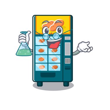 Karakter şeklinde Profesör fırın otomat