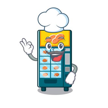 Karakter şeklinde Şef fırın otomat