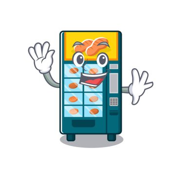 Karakter şeklinde sallanan fırın otomat