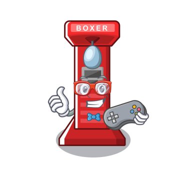 Karakterde oyuncu boks oyun makinesi