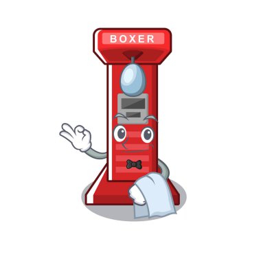 Karakterde garson boks oyun makinesi