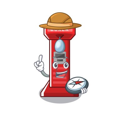 Karakterde Explorer boks oyun makinesi