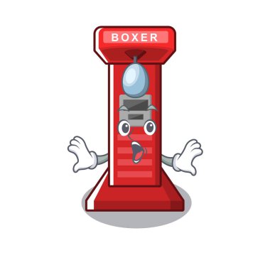 Karakter de sürpriz boks oyunu makinesi