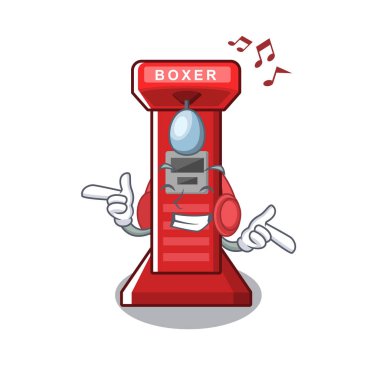 Karakter müzik boks oyun makinesi dinleme