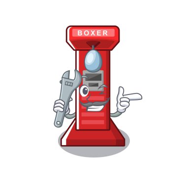 Karikatür şeklinde Mekanik boks oyunu makinesi