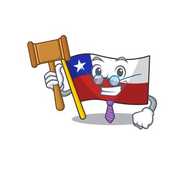 Karakter ile Yargıç bayrak şili