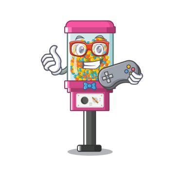 Karakter ile Oyuncu şeker otomat