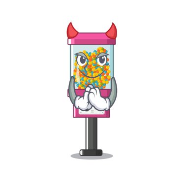 Karakter ile singing şeker otomat