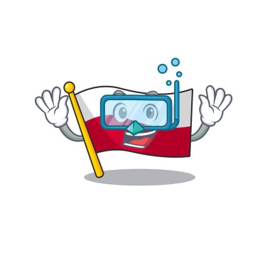 Dalış bayrağı polonya maskot direğine kaldırdı