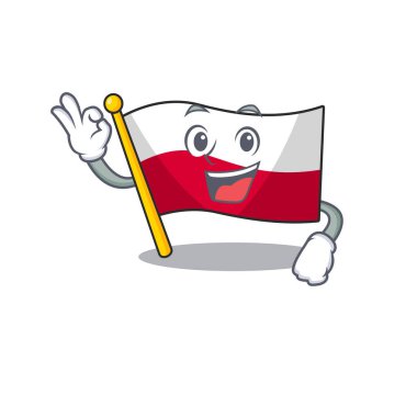 Tamam bayrak polonya maskot direğine kaldırdı