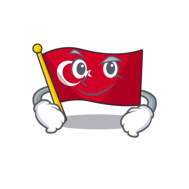 Karikatürizole bayrak türkiye sırıtan bayrak