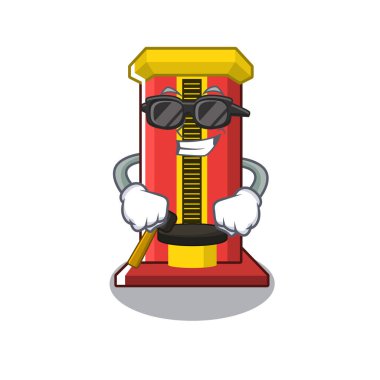 Karikatür süper serin çekiç oyun makinesi