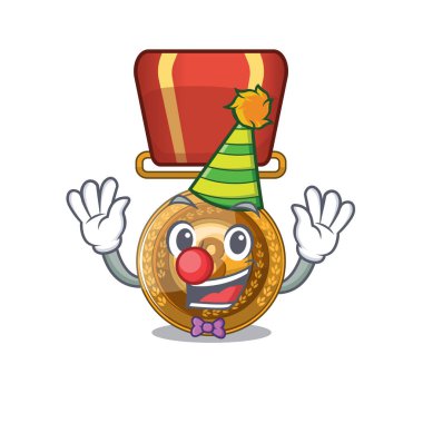 Palyaço bronz madalya duvar karakteri yerleştirilir