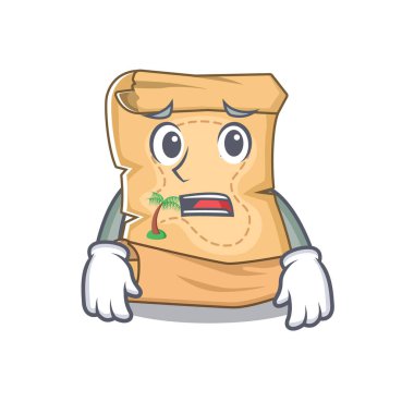 Şekil karakteri Korkuhazine haritası karikatür