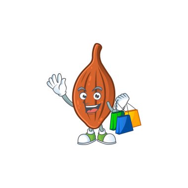 Karikatür karakteri Alışveriş choco tatlı tatlı