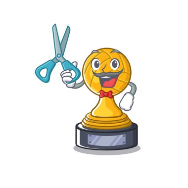 Berber voleybol kupa karakteri izole