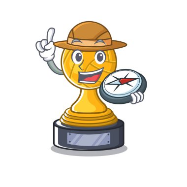 Karakter şeklinde Explorer voleybol kupası