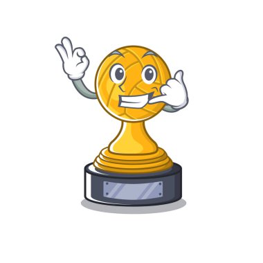 Karakter tablosunun üstünde görüntülenen bana voleybol kupası çizgi film çağrı