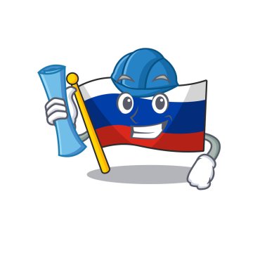 Karikatür dolabında saklanan mimar bayrağı Rus