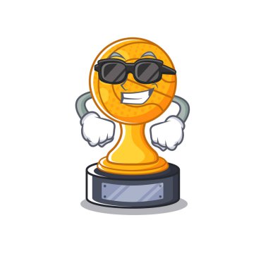 Çekmecede Süper serin karikatür basketbol kupa ekran