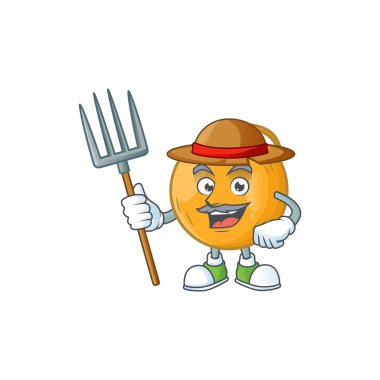 Maskot ile Çiftçi casaba kavun çizgi film karakteri