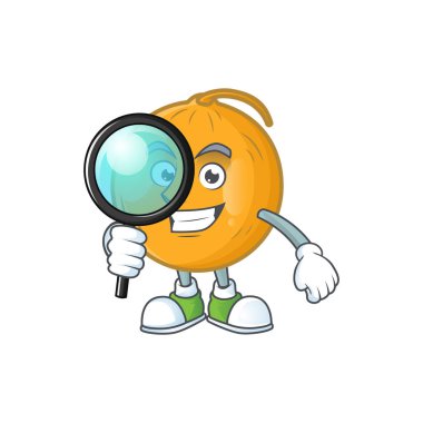 Dedektif tatlı casaba kavun meyve çizgi film karakteri.