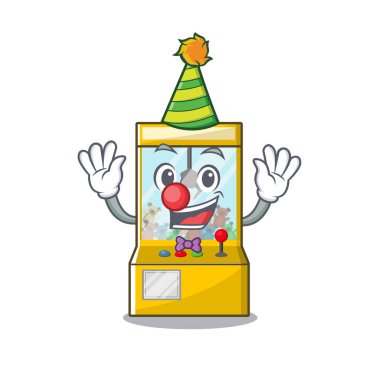 Şekil karakterleri Palyaço minyatür vinç oyunu