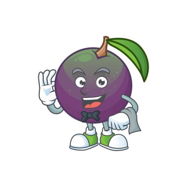 Garson yıldız elma meyve şekli karakter maskotu.