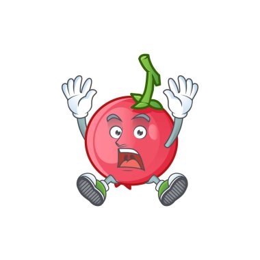 Maskot ile başarılı karikatür lovi lovi meyve