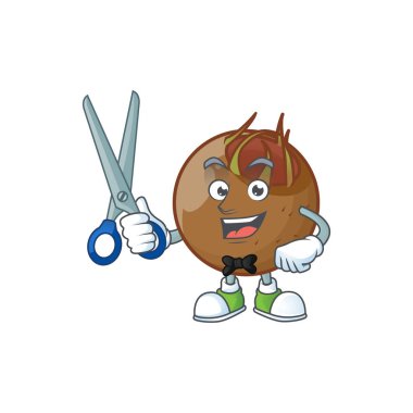 Berber karakter medlar tasarım karikatür için taze