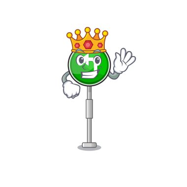 Kral bir karakter üzerinde sol açmak